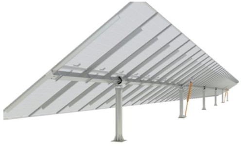 Distributed Flat Single Axis Tracking System